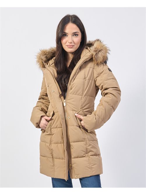 Yes Zee Giacca lunga trapuntata con cappuccio YES ZEE | O004-NT000203